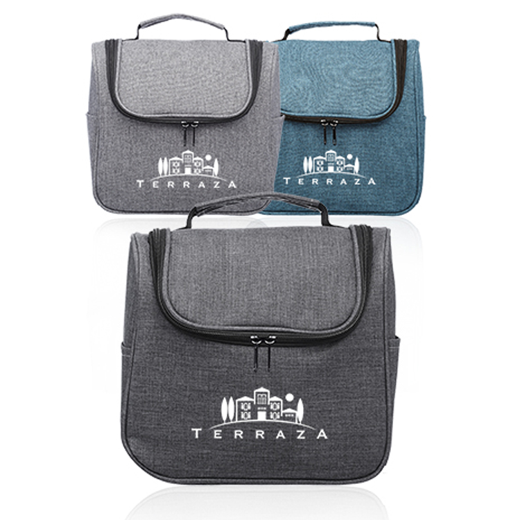 Road Trip Heathered Toiletry Bag 6