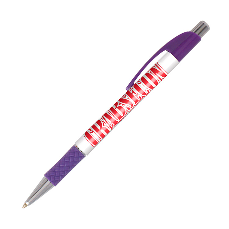 Top Flight Slim Plastic Pen (Full Color Imprint) 8