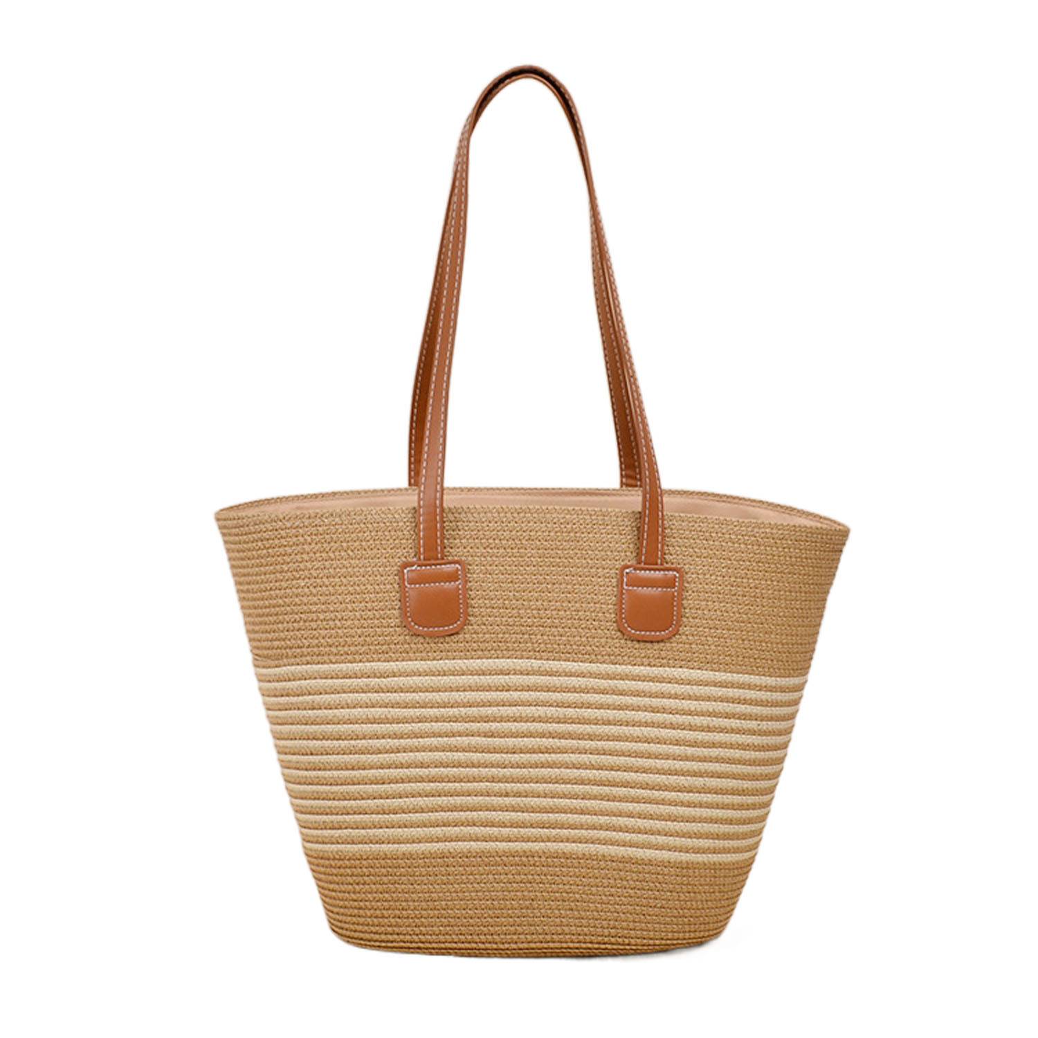 Straw Beach Tote Bag 4