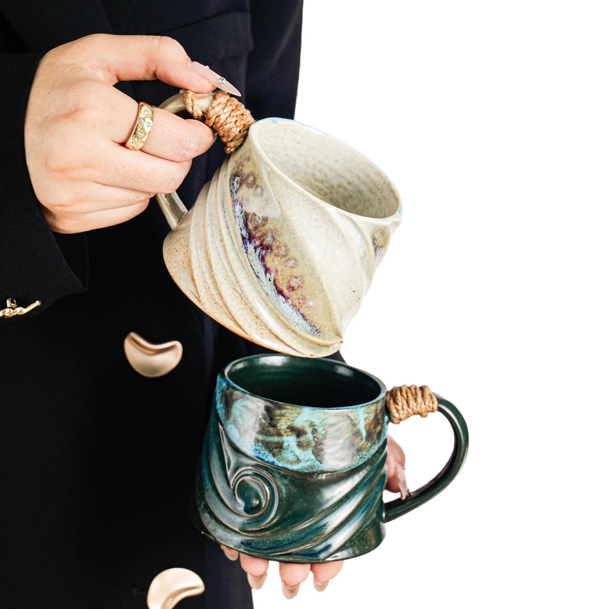 Ceramic Gradient Art Mug 2