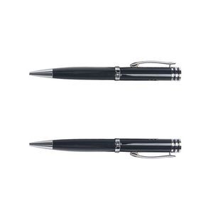 Black Business Rollerball Twist Metal Pen 4