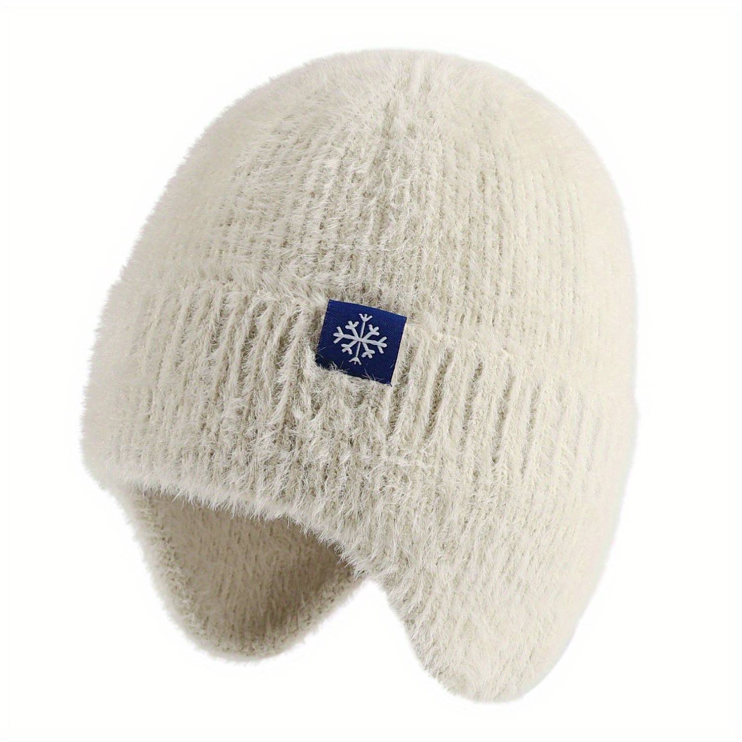 Winter Earflap Knit Hat 3
