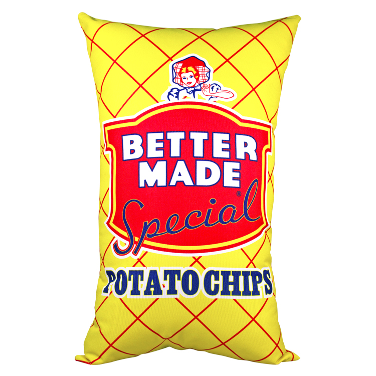 Bag of Chips Shaped Sublimated Pillow 3