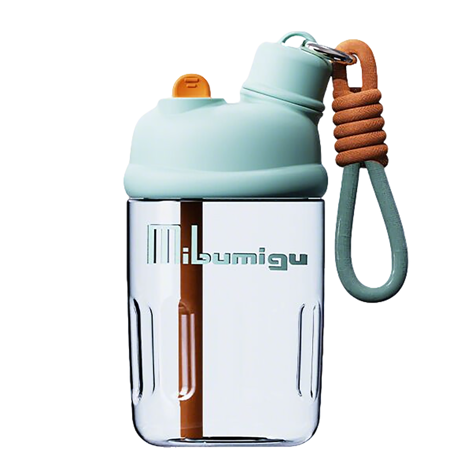 22oz Straw Handle Double Drink Carrying Cup 1