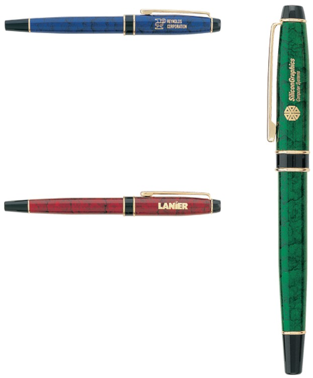 Riely II Brass Rollerball Pen 1