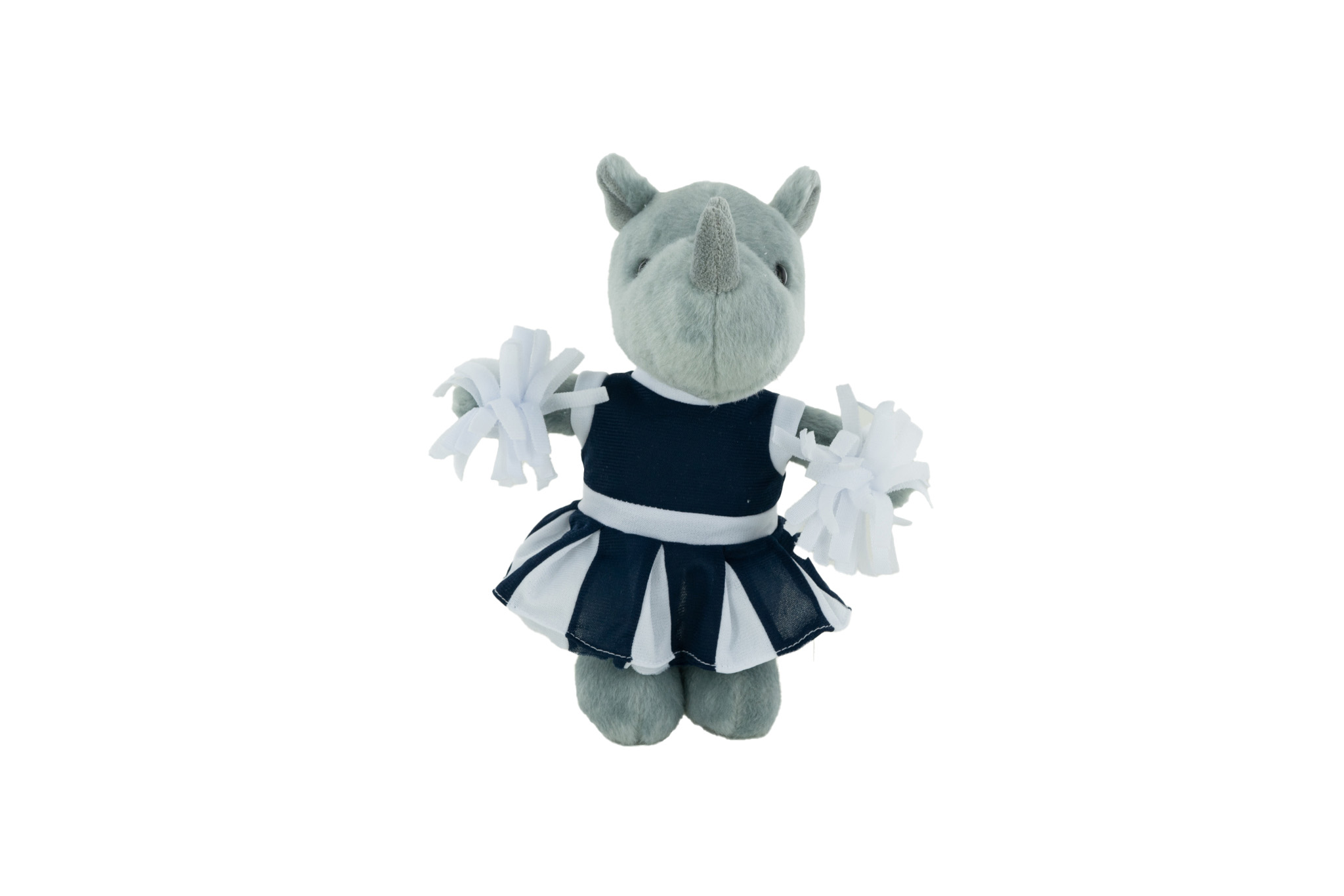 Plush Rhino with Cheerleader Outfit 4