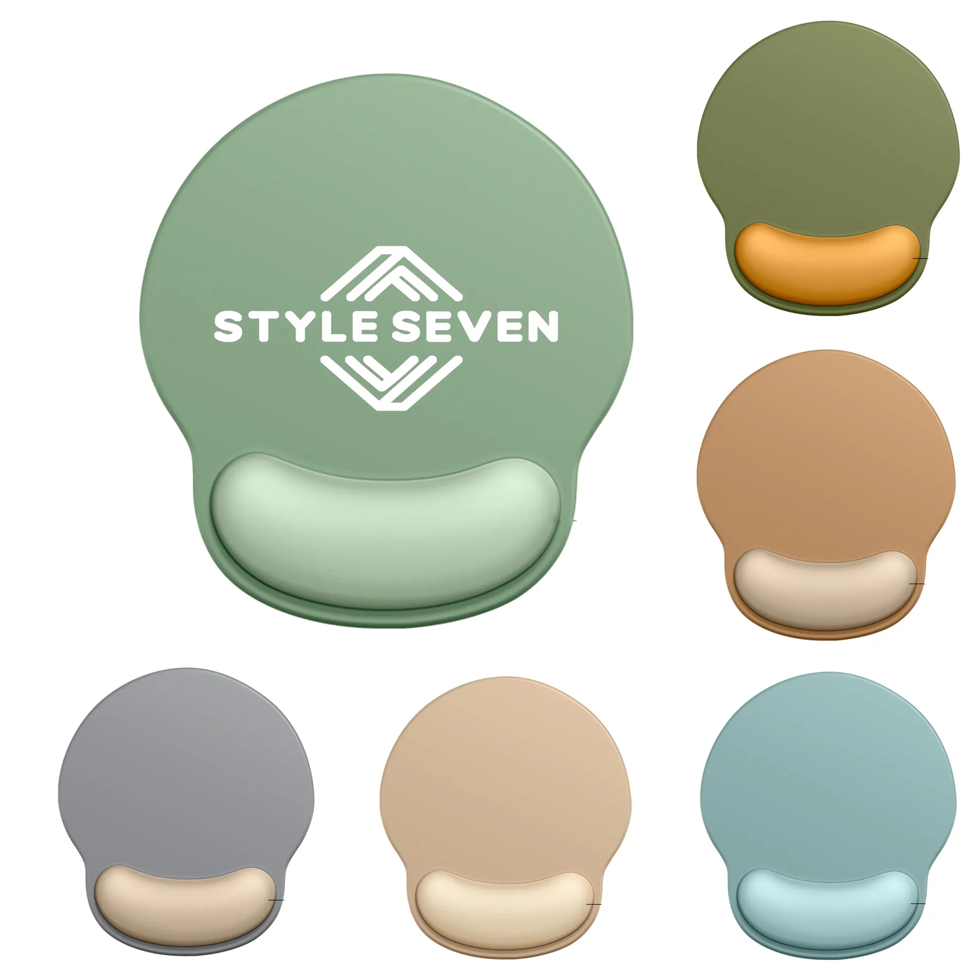 Custom Full Color Wrist Rest Mouse Pad 1