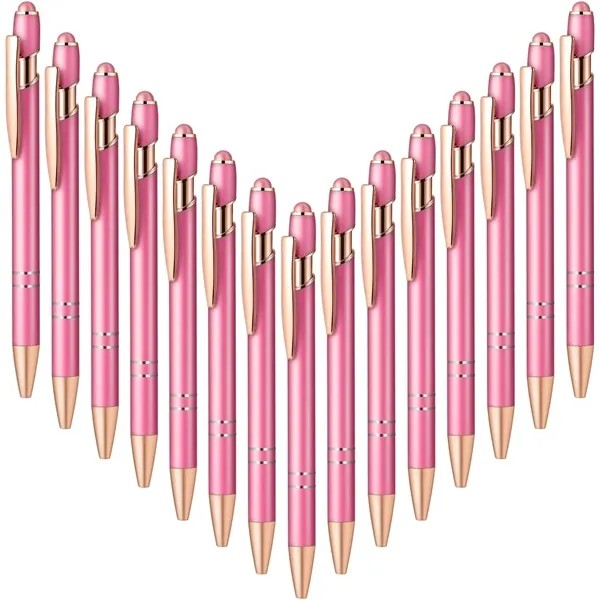 Pink Pen With Soft Rubberized Grip 6