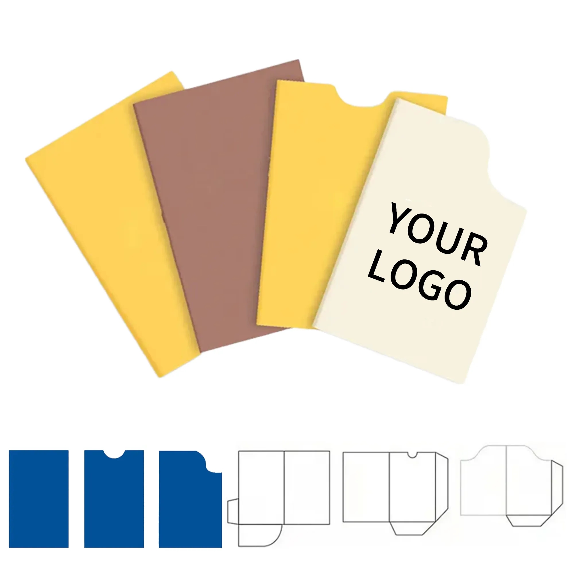 Durable Paper Hotel Key Card Sleeve 1