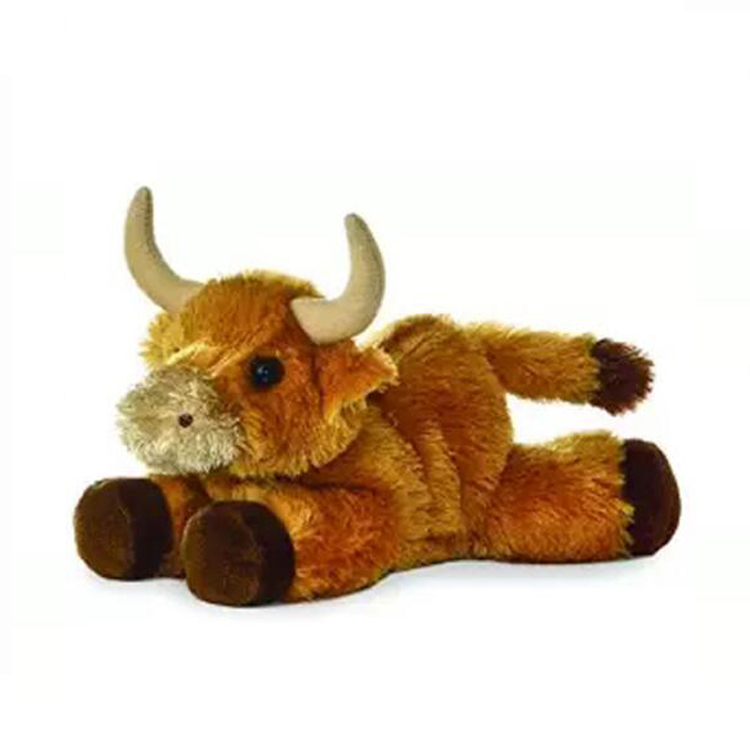 Brown Cow Stuffed Animal 3