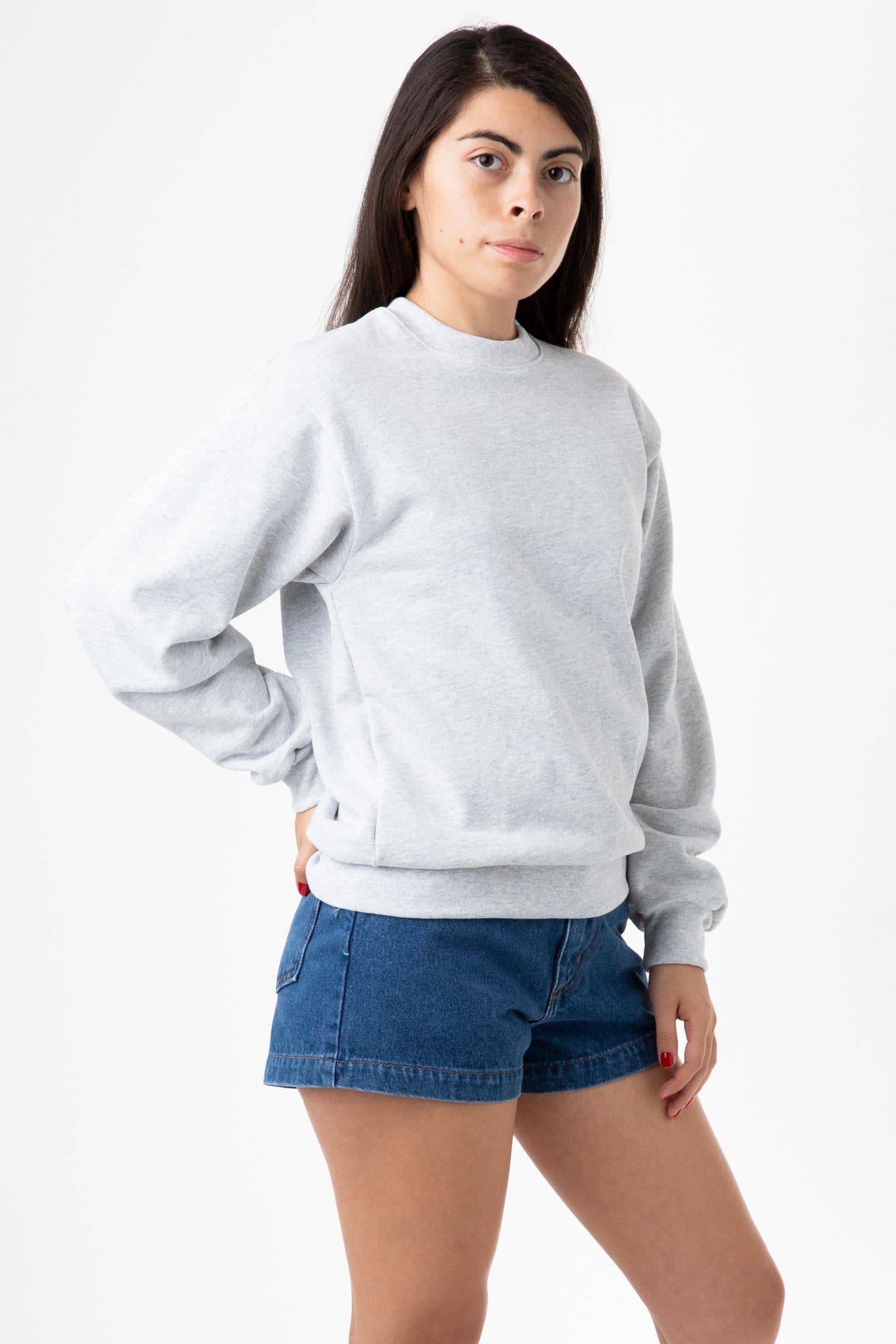 14 OZ HEAVY FLEECE CREWNECK PULLOVER 21