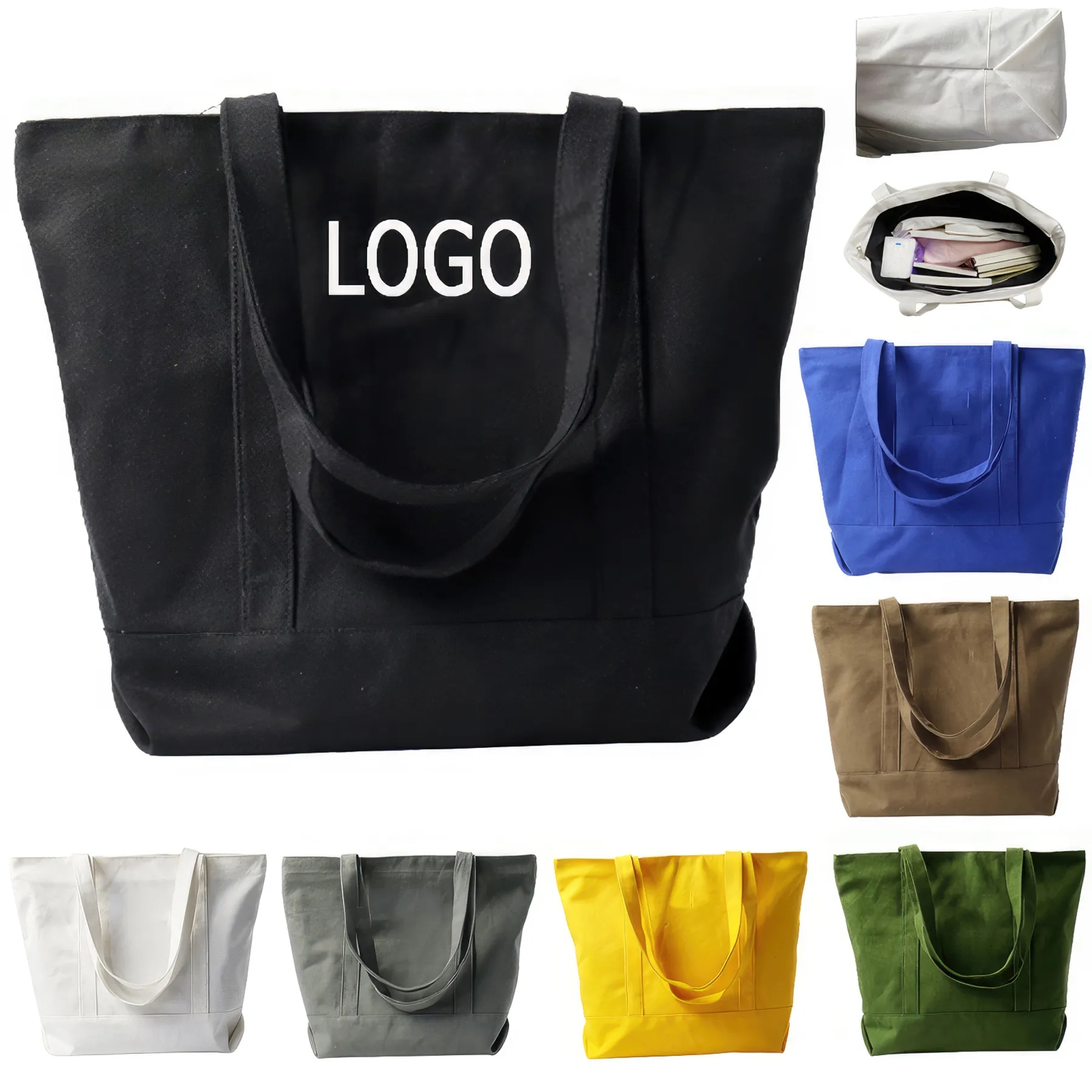 Single Shoulder Crossbody Canvas Bag 2