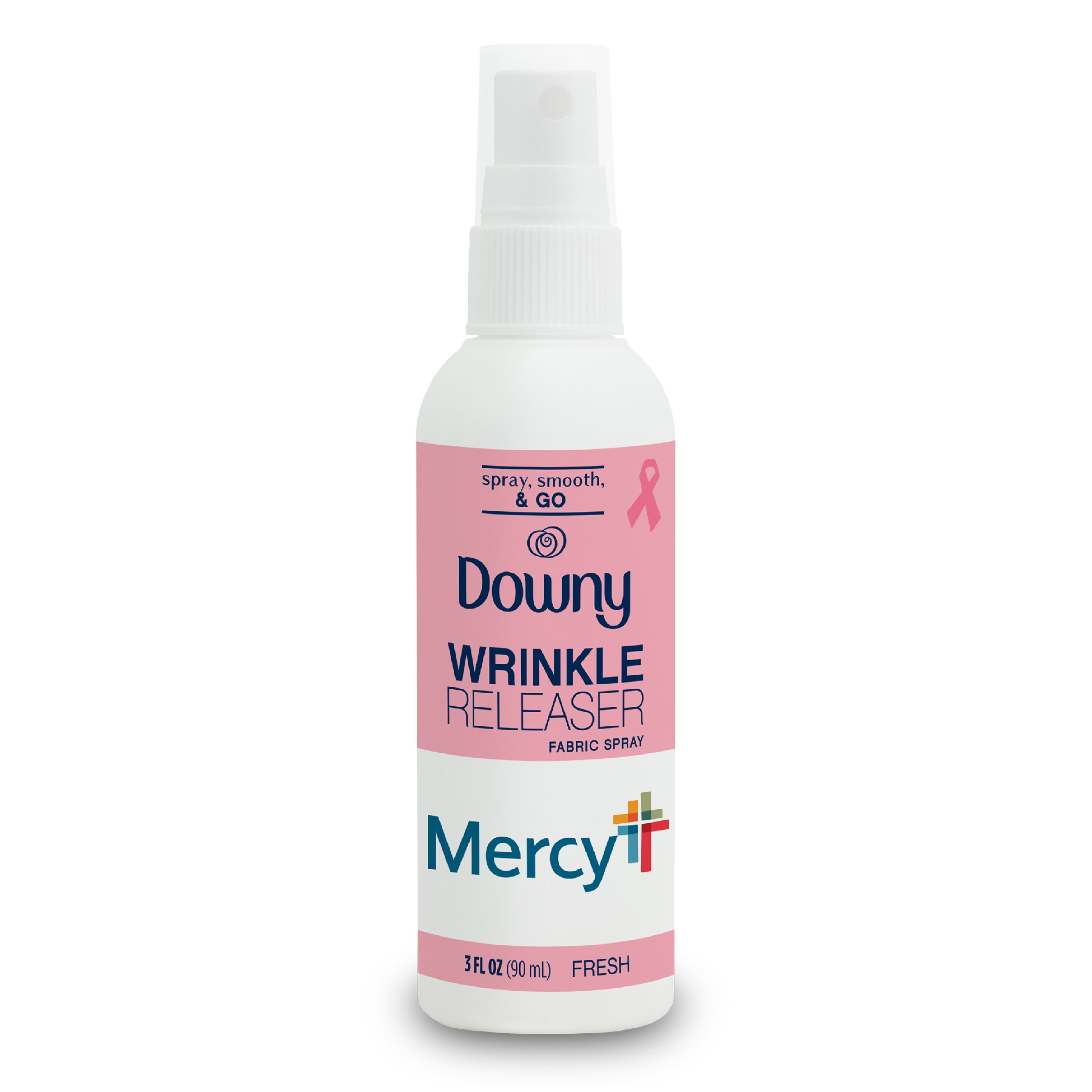 Breast Cancer Awareness Downy Wrinkle Releaser Fabric Spray, 3 oz