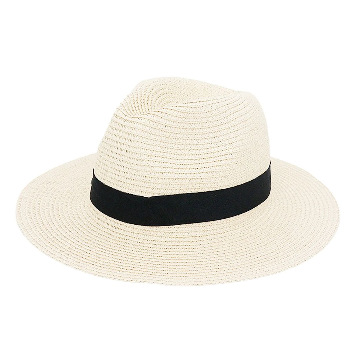 Stylish Woven Straw Hat with Wide Brim for Outdoor Use 25