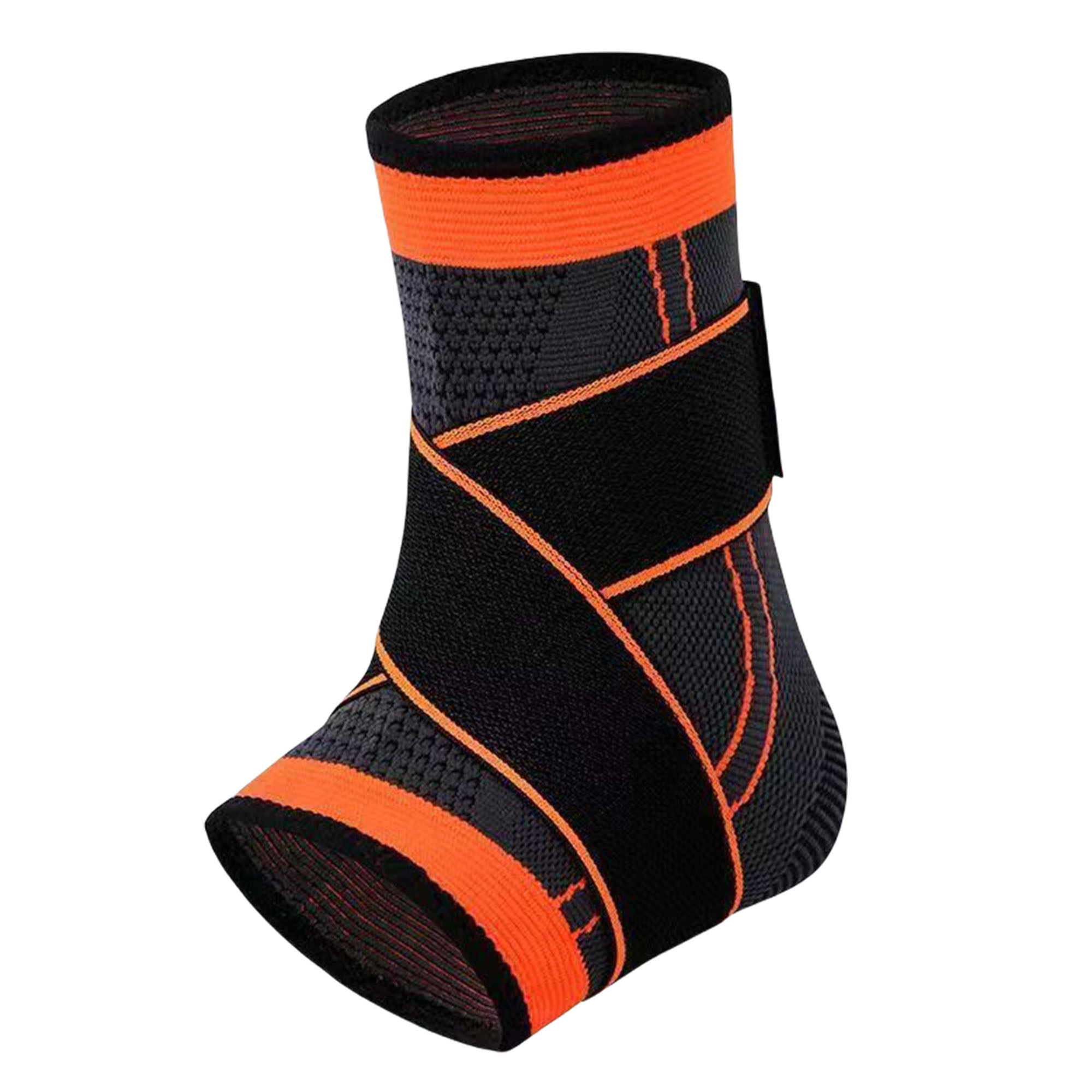 Single Sports Ankle Brace Support for Basketball Running Fitness, Adjustable Wrap to Prevent Sprains 2
