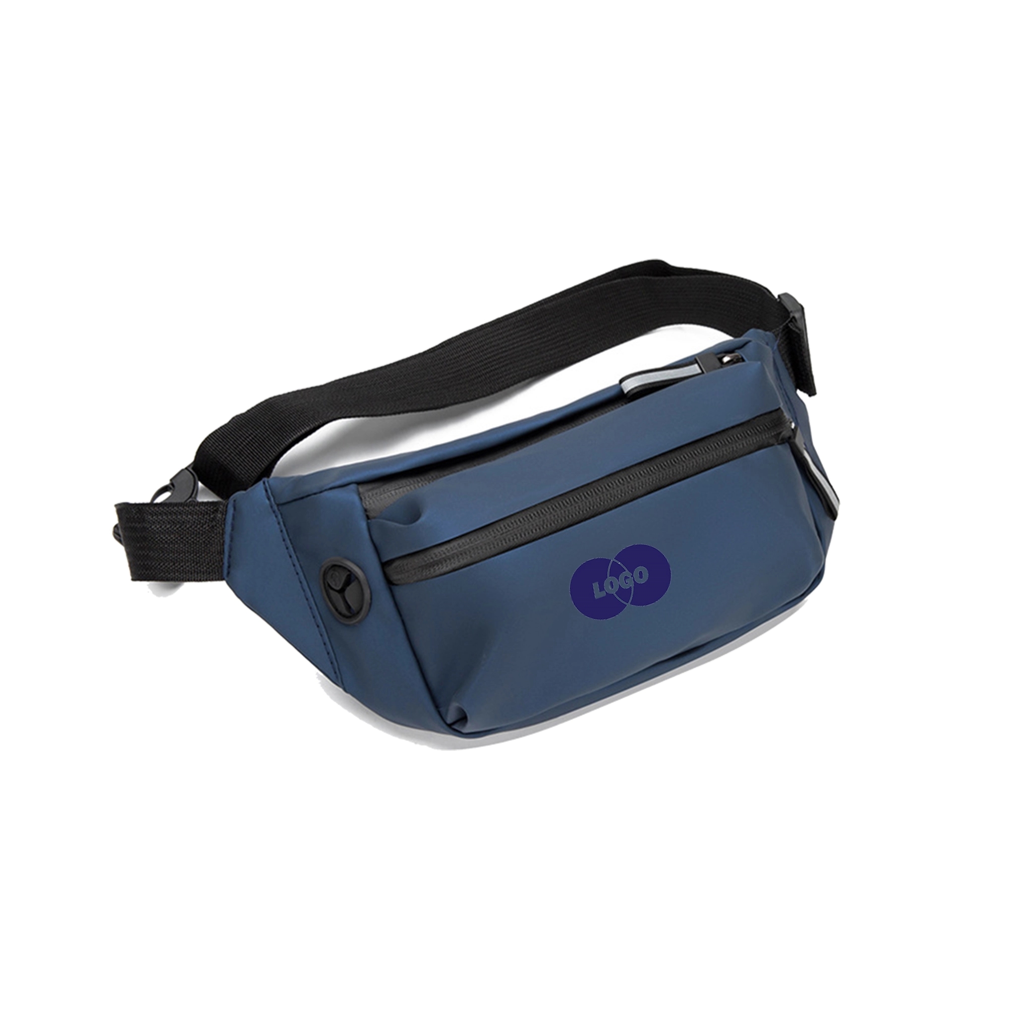 Large Fanny Pack With Zipper Pockets