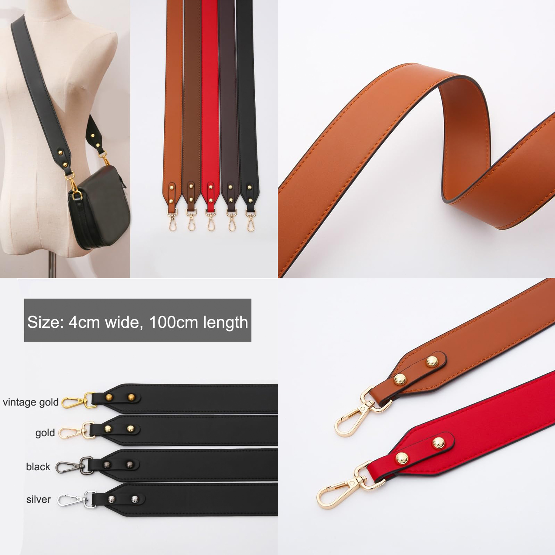 Leather Bag Strap 1