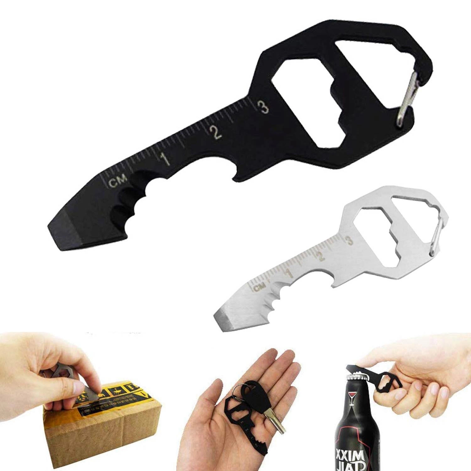 Keychain Bottle Opener Multi Tool 2