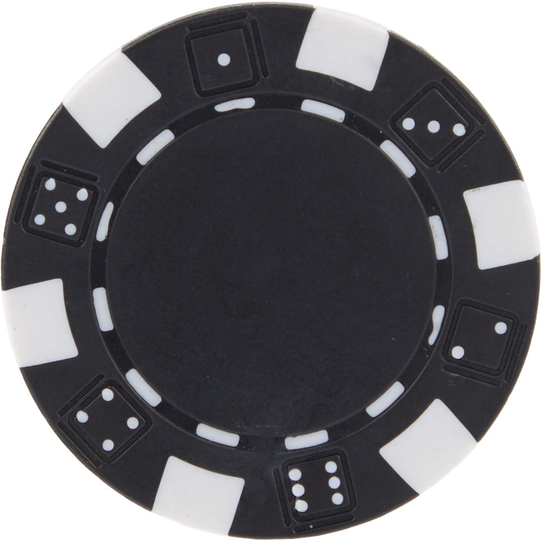 Recycled Poker Chip Ball Marker 49