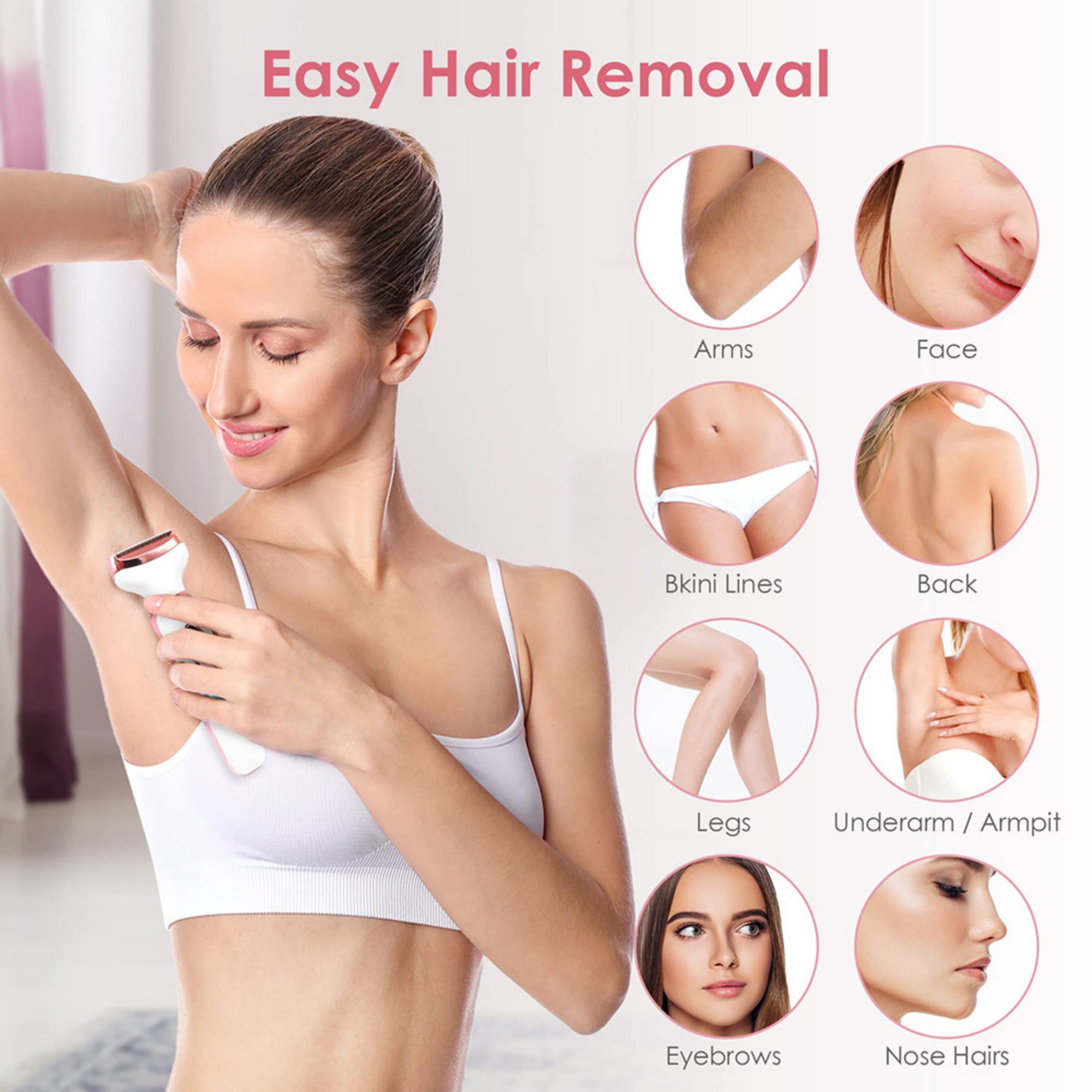 4-in-1 Lady Shaver Kit 3