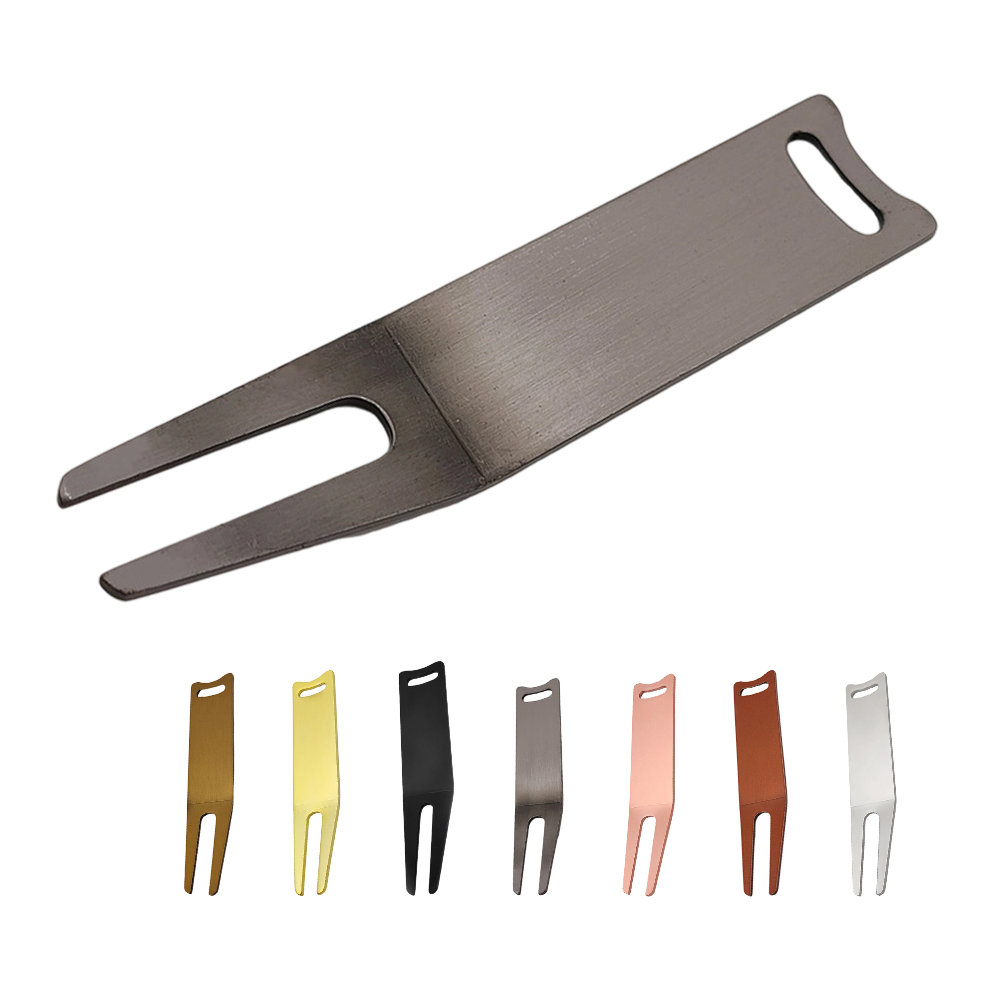 Metal Golf Divot Repair Tool 2.99" x 0.67" 7