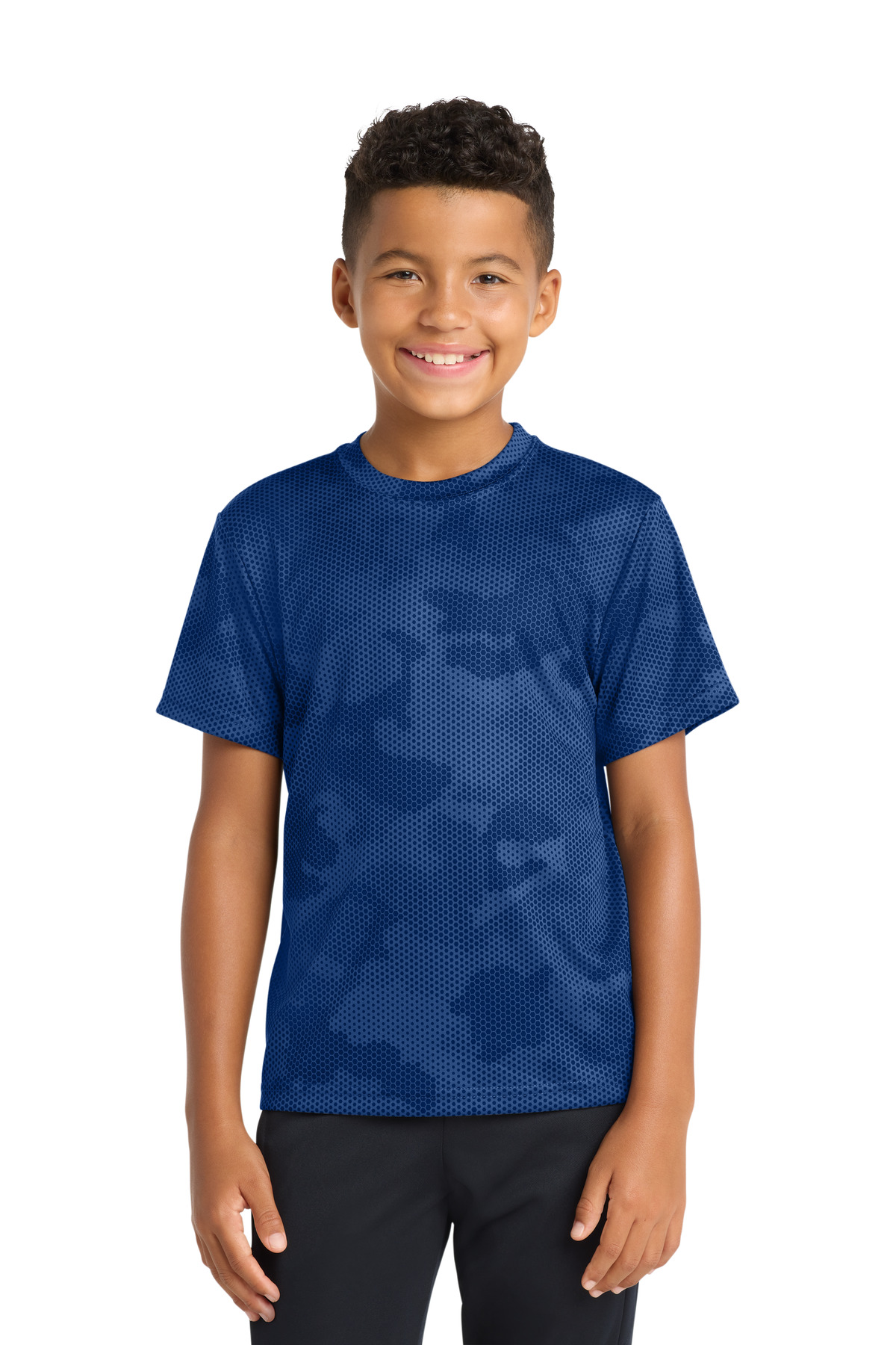 Sport-Tek Youth CamoHex Tee. YST370 8