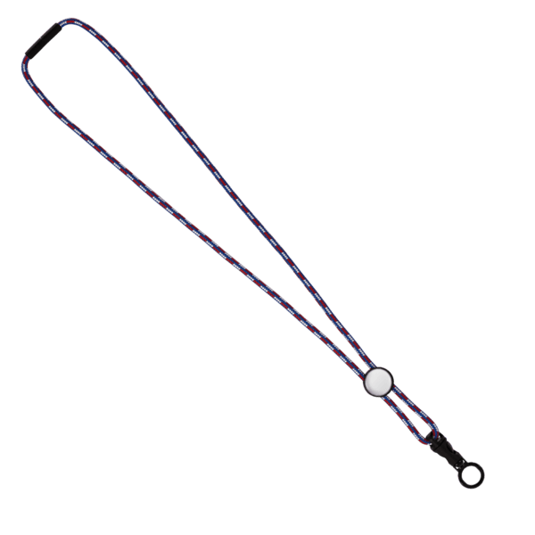 3/16" Nylon Cord Lanyard with Snap-Buckle Release, Standard O-Ring & Slider 71