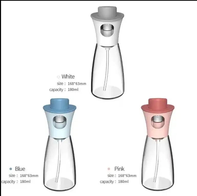 Glass Food Oil Spray Bottle Kitchen Dispenser 3