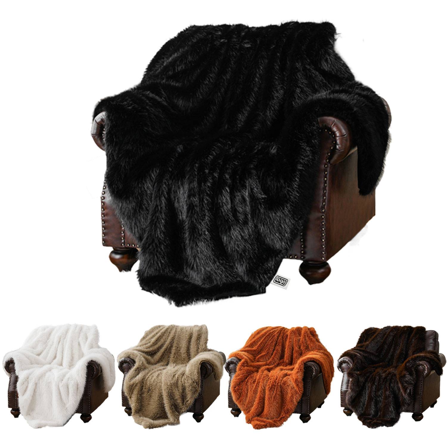 Faux Fur Warm Throw Blanket 9