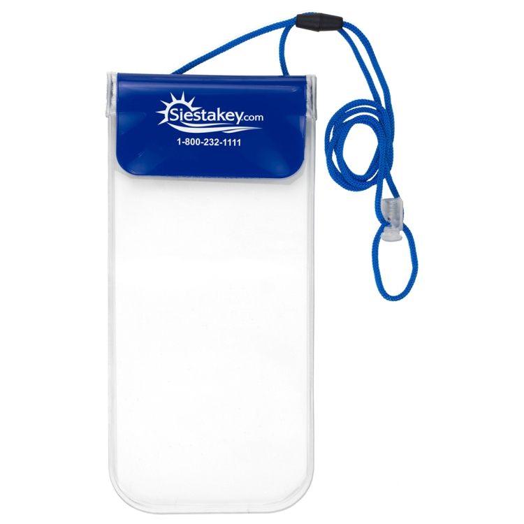 "Truckee" Clear Touch Through Water-Resistant Cell Phone and Accessories Carrying Case 15