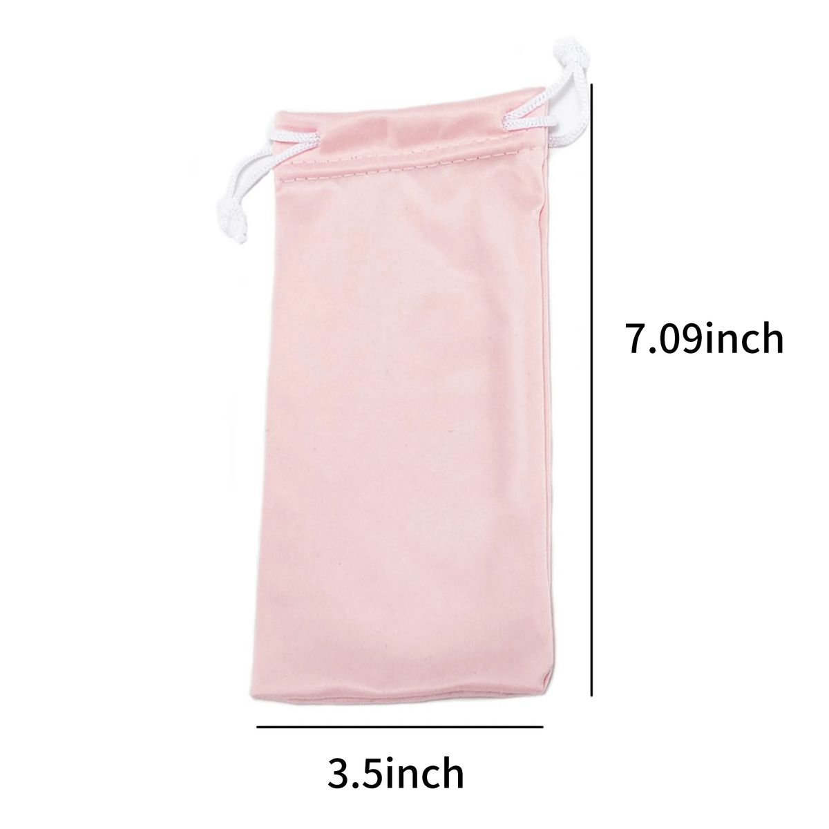 Slim Drawstring Bag for Glasses and Lenses 5
