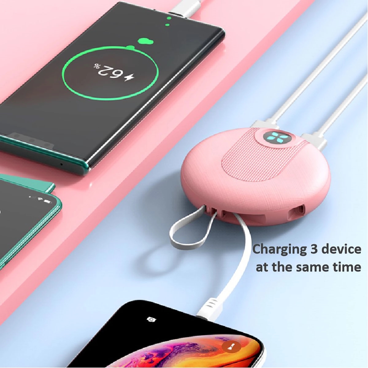 Wired Cute 1000MAH Power Bank 2
