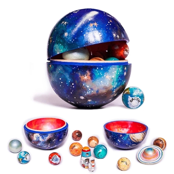 Wooden Solar System Cosmos 2