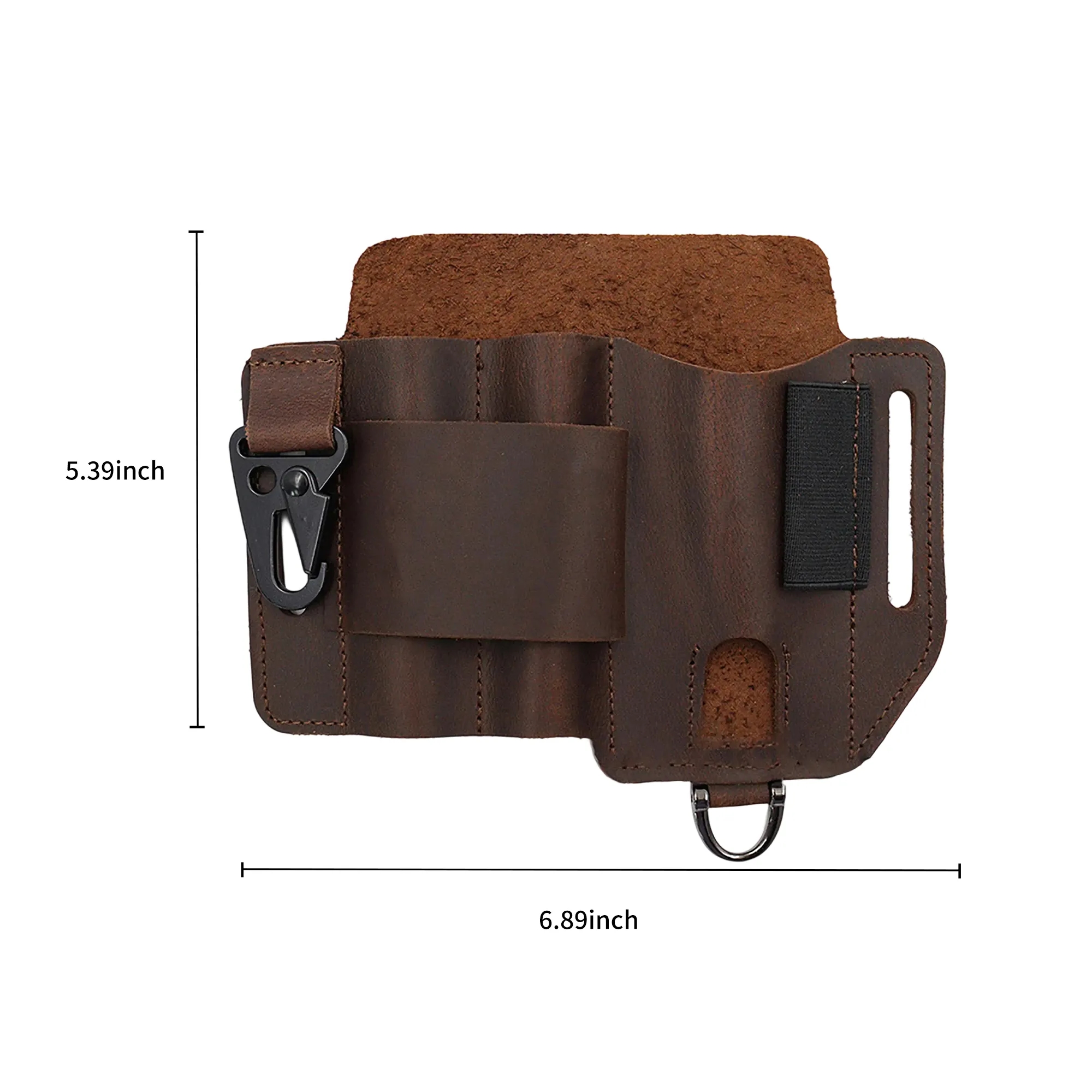 Outdoor Leather Tool Pouch Compact and Strong Build 1