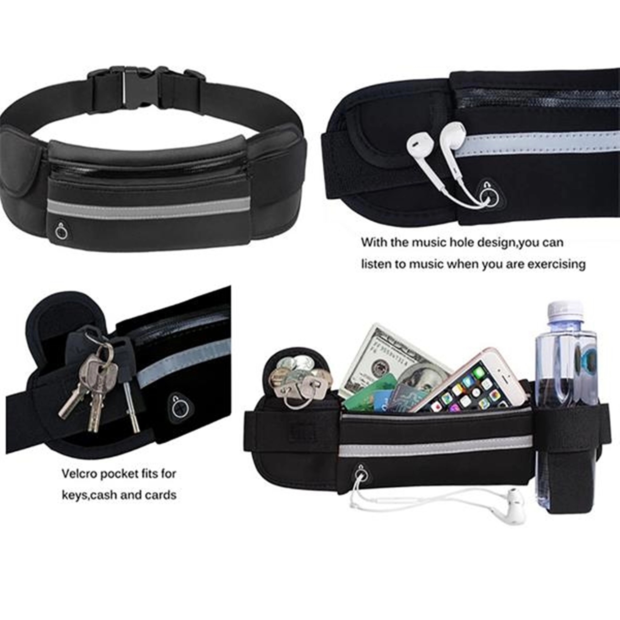 Running Belt Waist Pack Bag 4