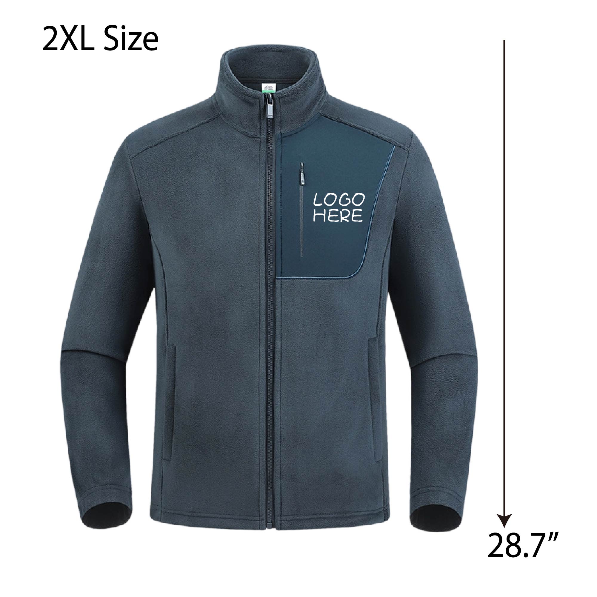 Sweater Knit Fleece Jacket 3