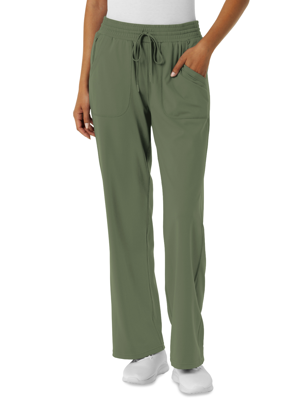 Wink - Renew Knit - Women's Five-Pocket Wide Leg Scrub Pant 12