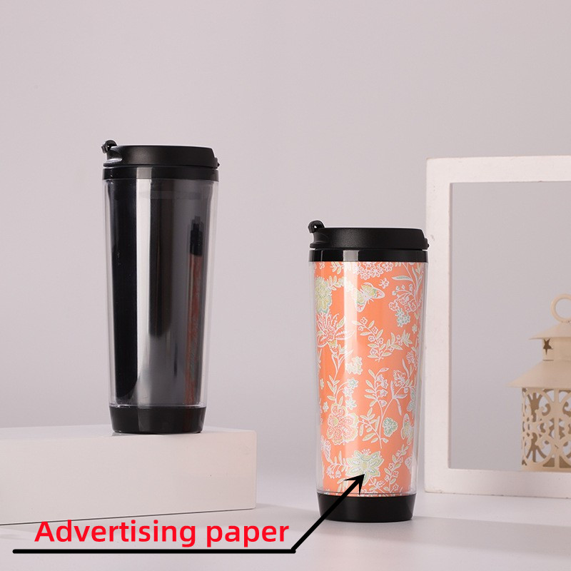 Double Wall Plastic Travel Mug 1