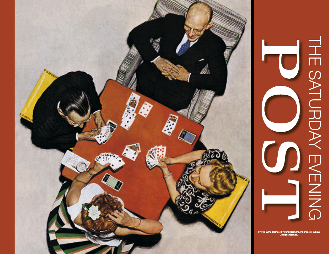 HotLine® Products Saturday Evening Post Appointment Calendar - Spiral 22