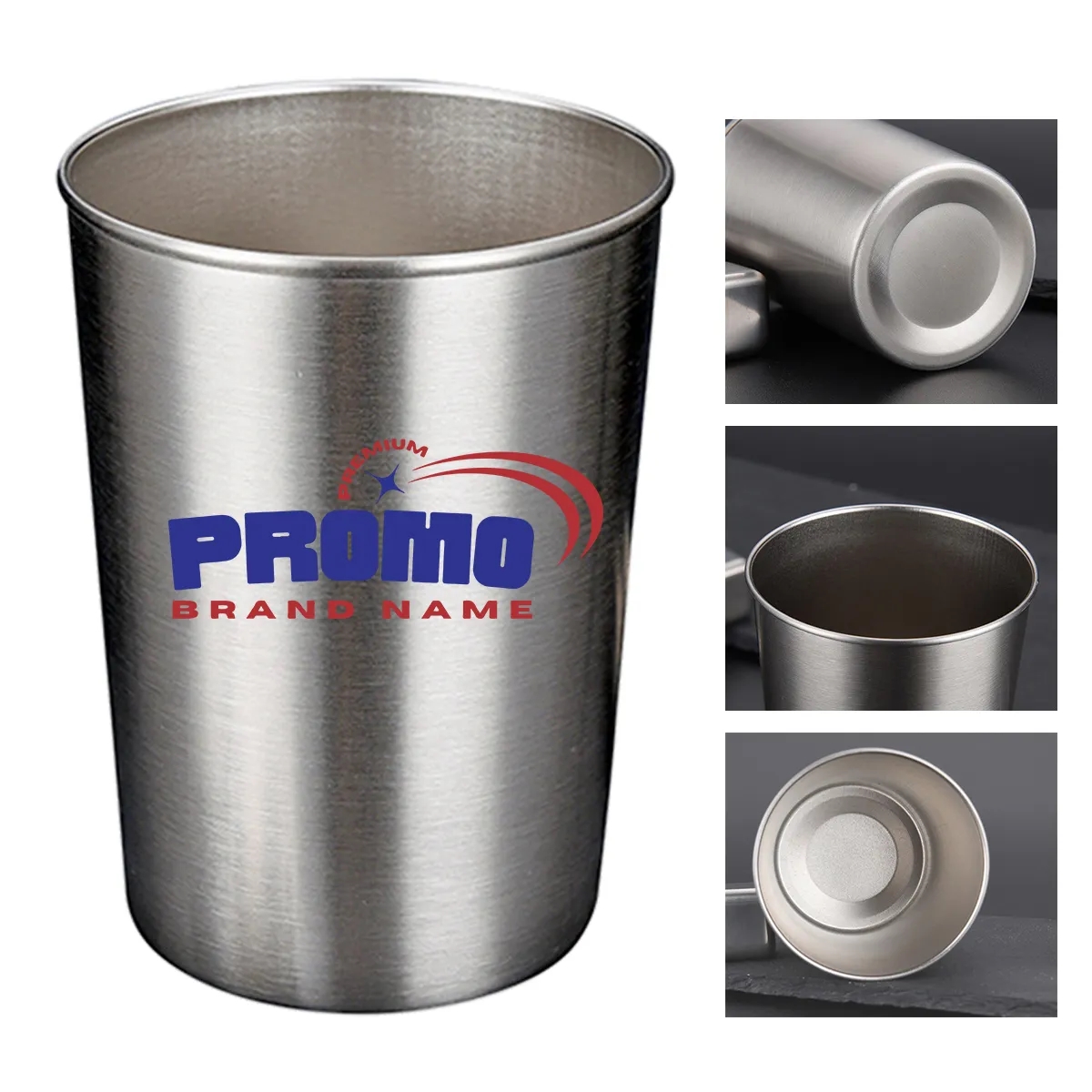 10oz. Stainless Steel Single Layer Water Cup 1