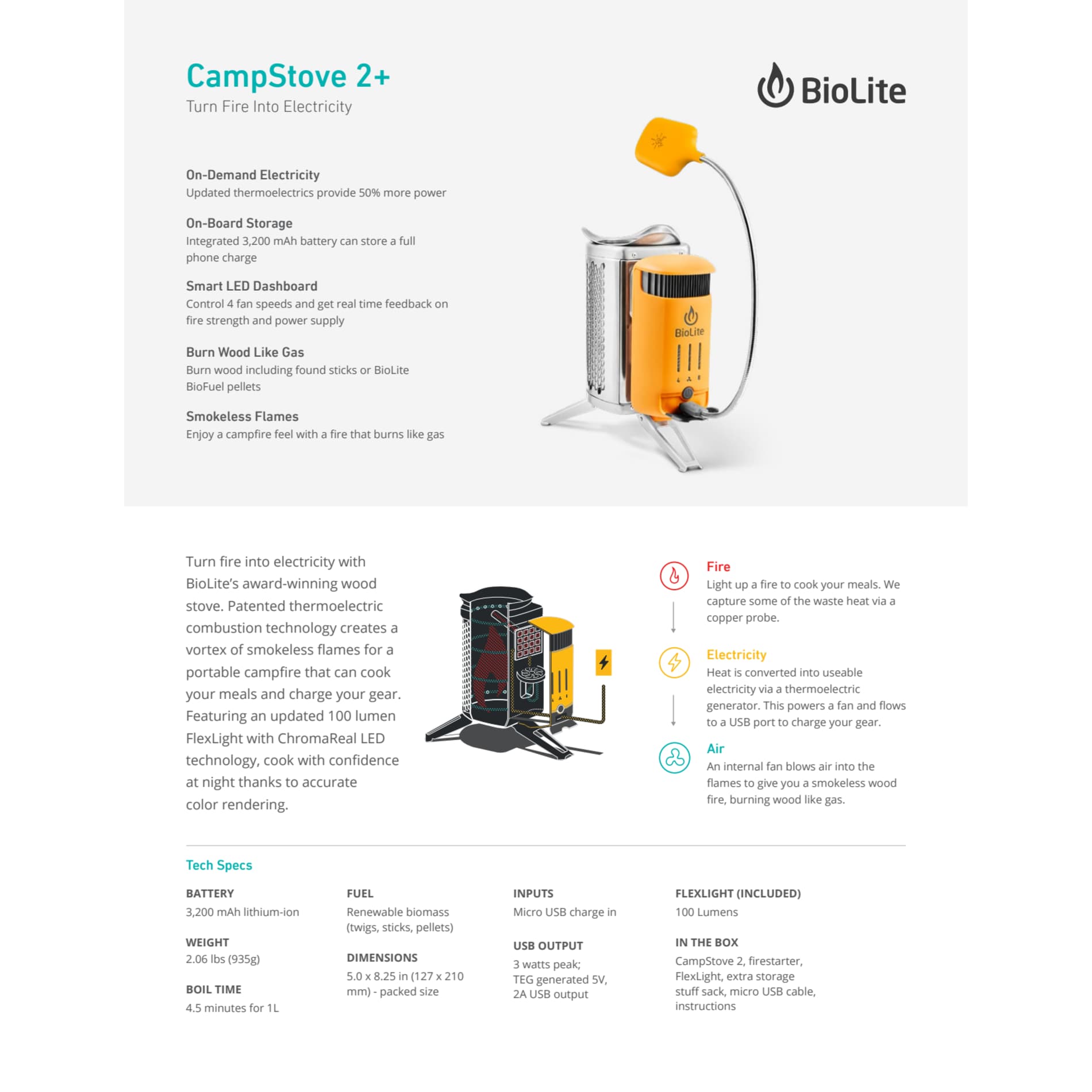 BioLite CampStove 2+ 48