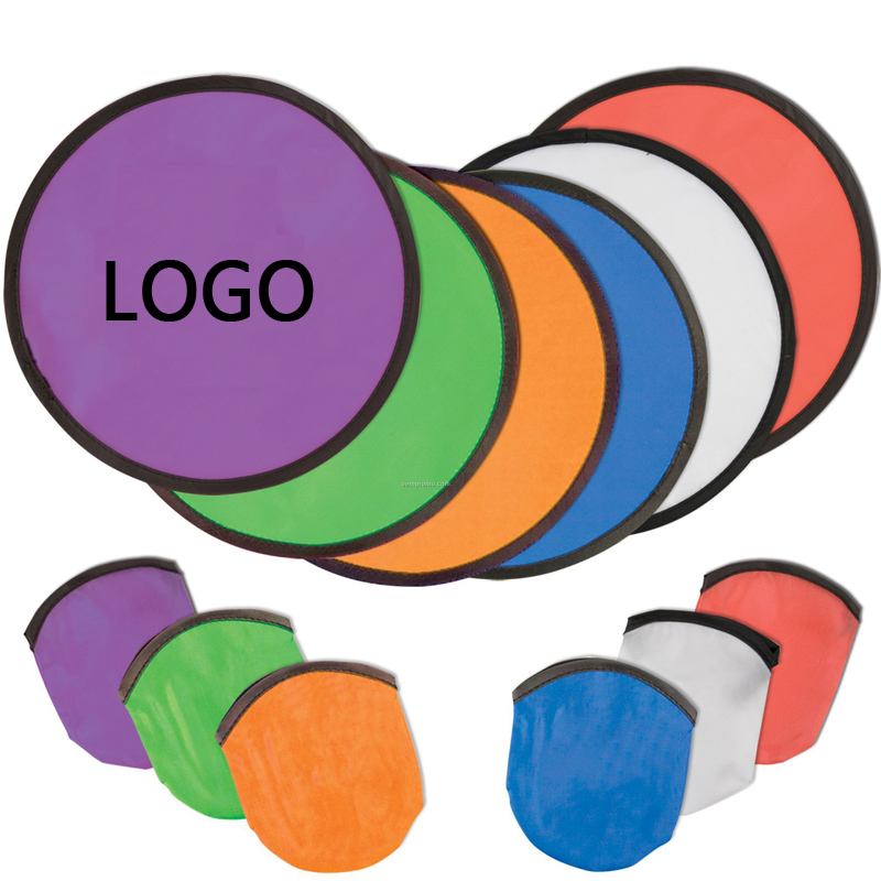 10" Folding Flying Disc w/Pouch 2