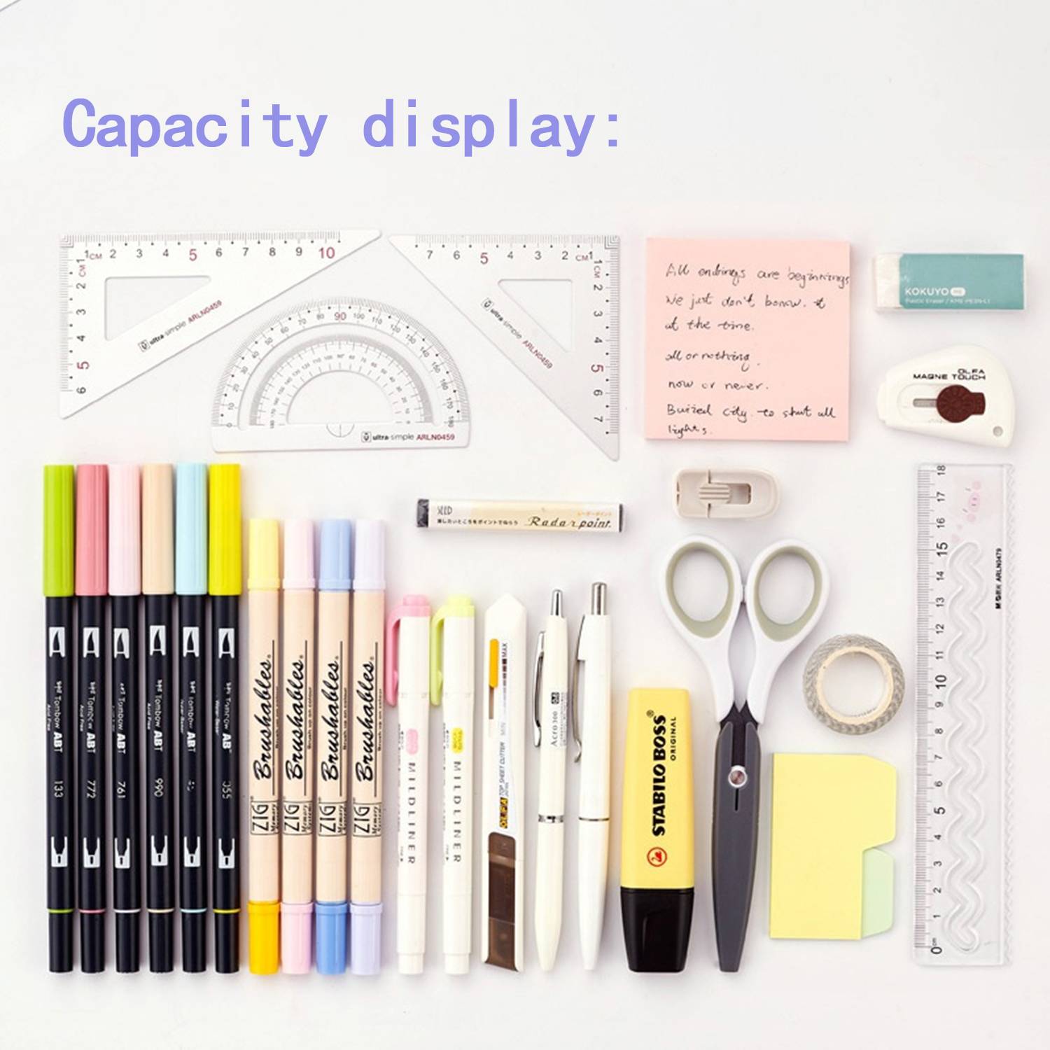 Multifunction Standing Box Pencil Pouch 4
