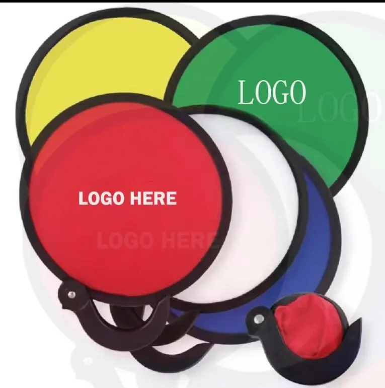 Round Foldable Nylon Fan 2