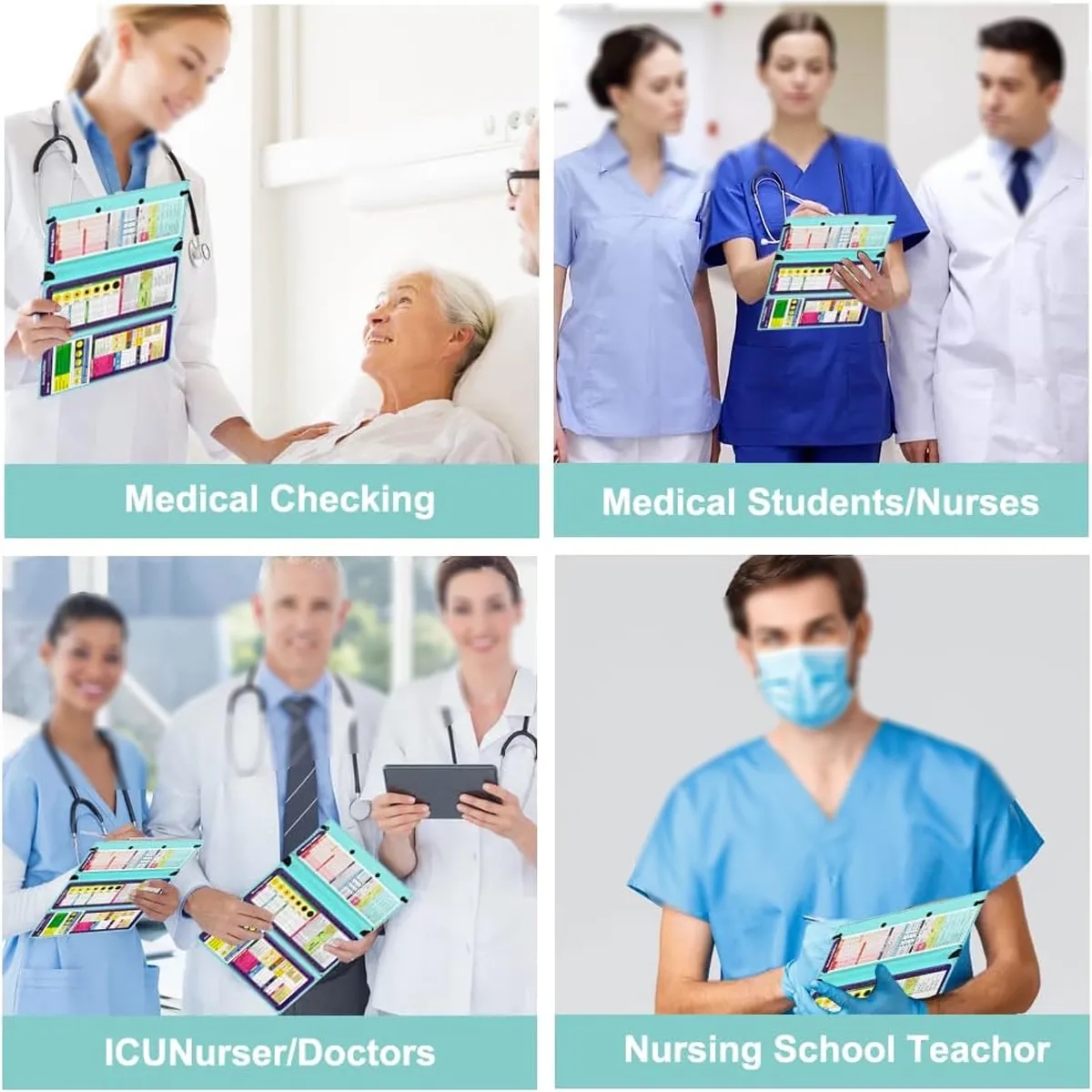 Foldable Nurse Pocket Clipboard 5