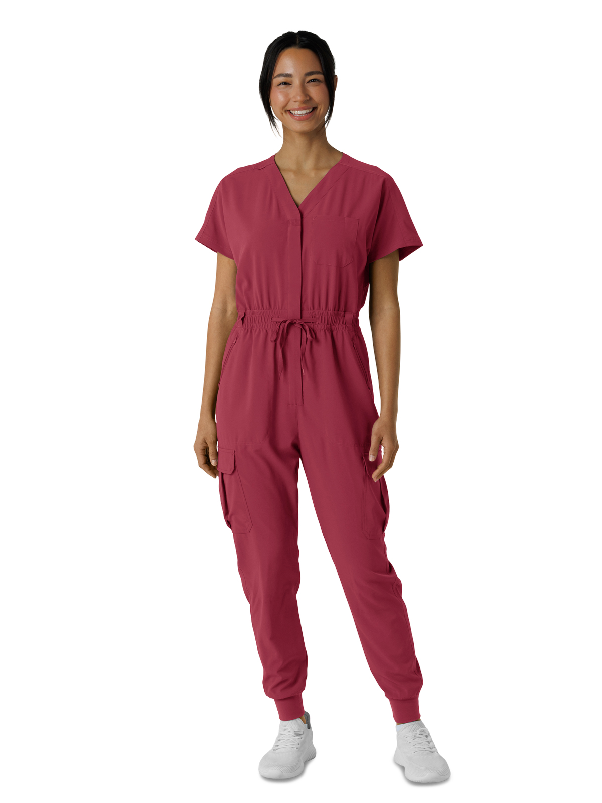 Wink - Renew - Women's Seven-Pocket Cargo Jogger Jumpsuit 19
