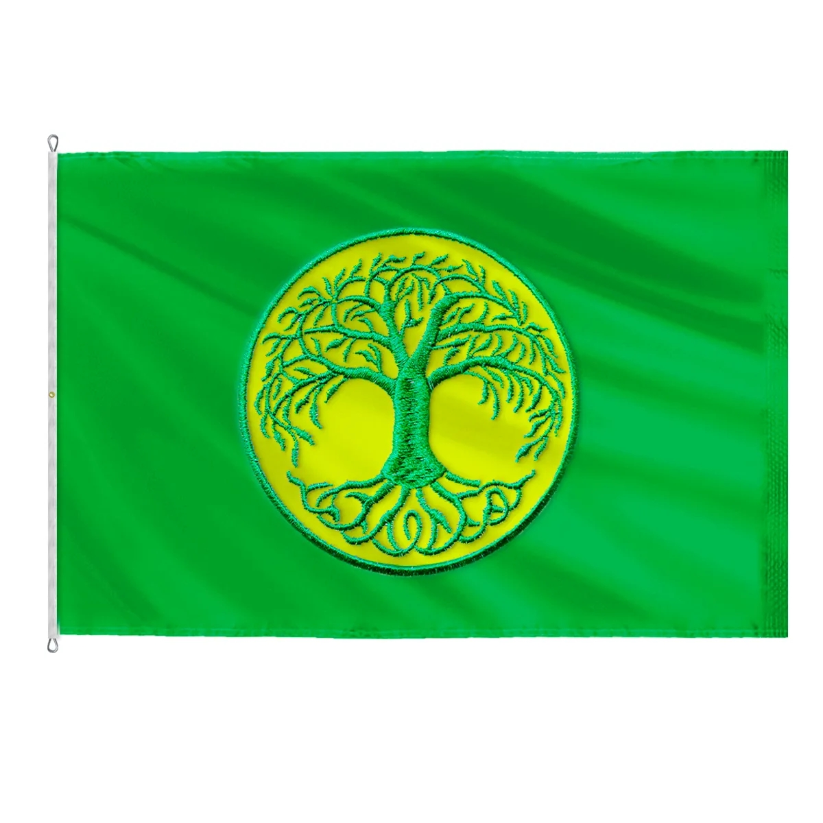 Applique & Embroidered Flag 8' x 12' Nylon 3