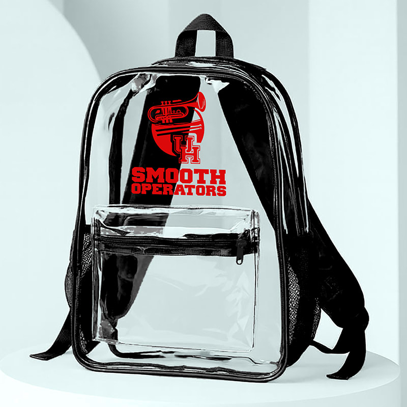 Pocket Clear Plastic Backpacks 3