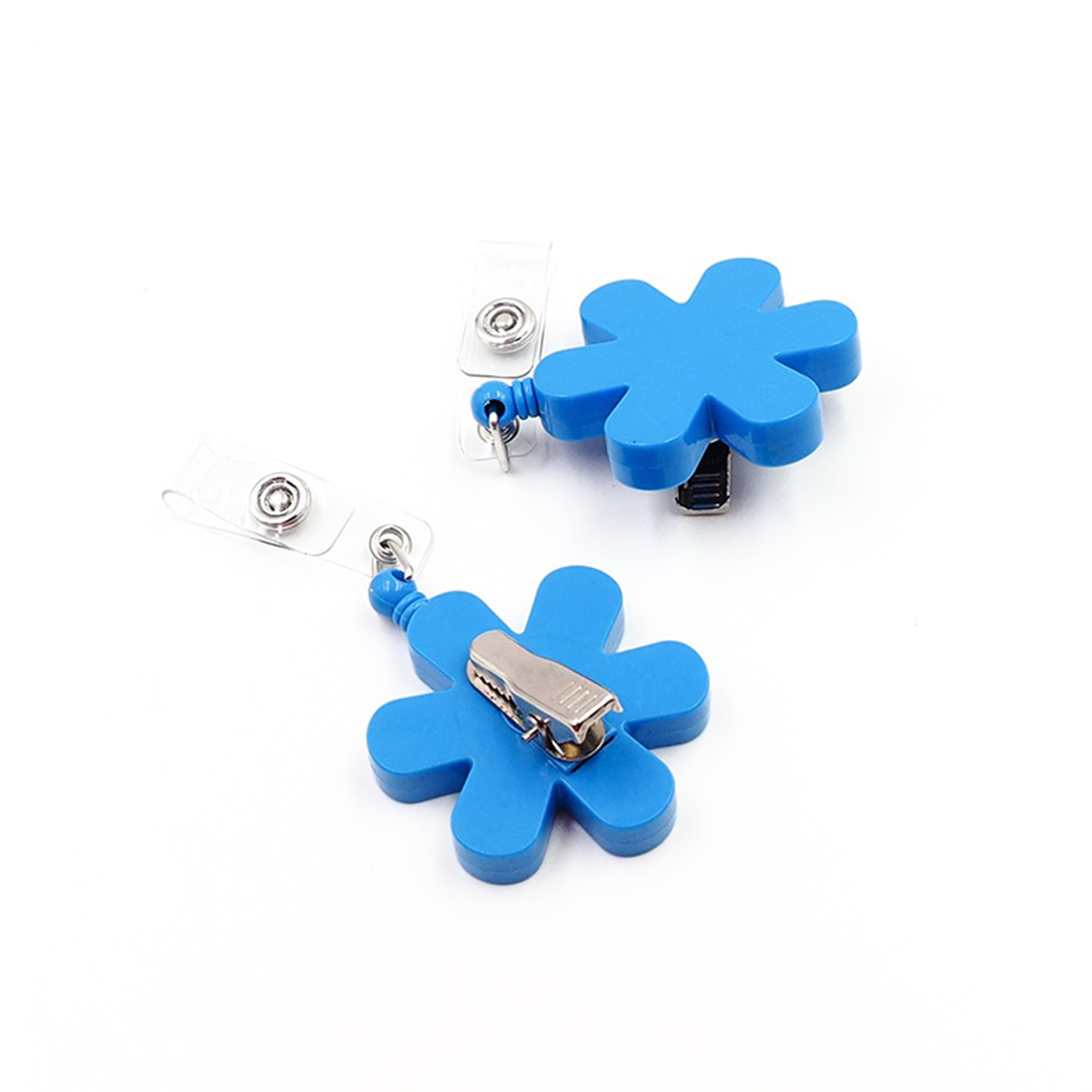 Flower Shaped Retractable Badge Reel 3