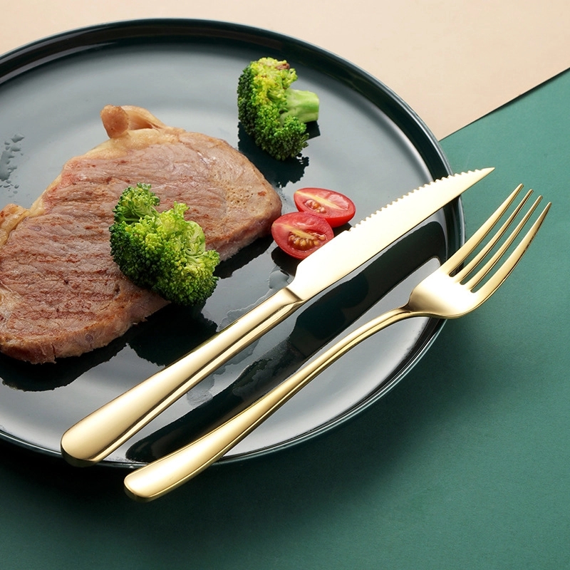 Stainless Steel Spoon Fork Set with Gift Box 2